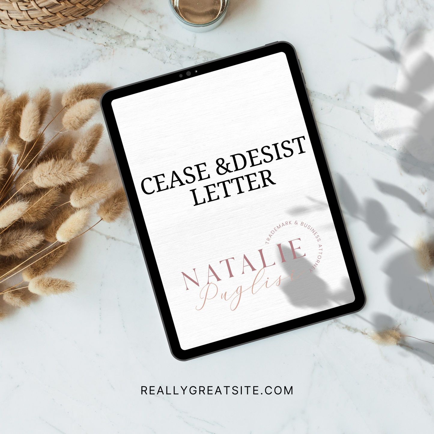 Cease & Desist Letter to Stop Use of Intellectual Property