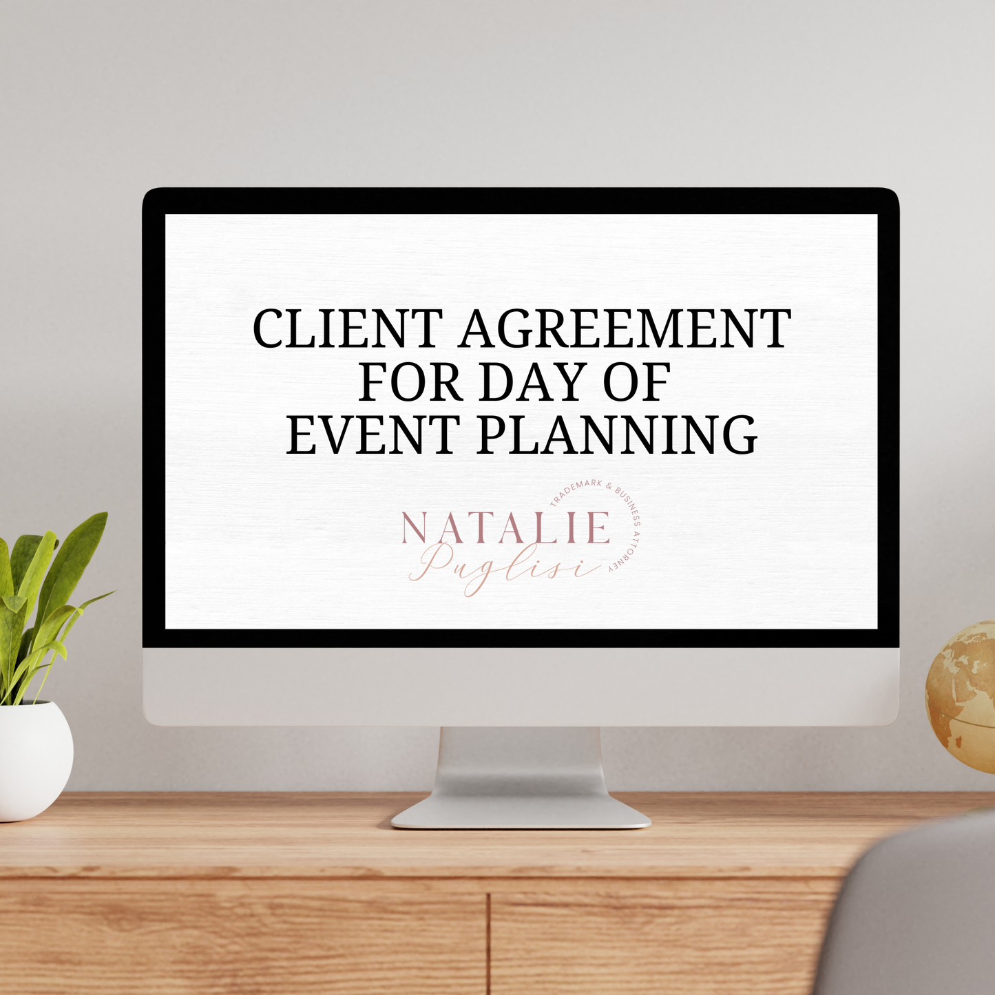 Client Agreement for Day-Of Event Planning
