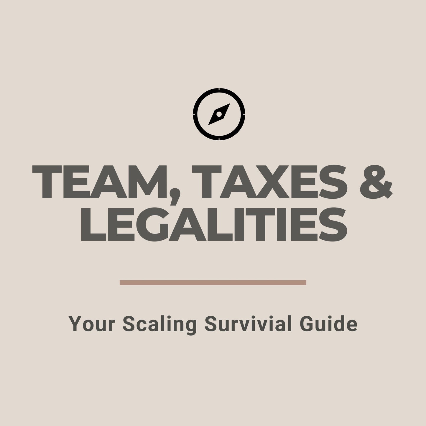 Team, Taxes & Legalities