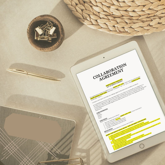 Collaboration Agreement with Co-Host for Events